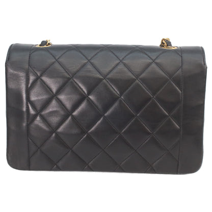 CHANEL シャネル 2番 A01165 黒 ラムスキン ゴールド金具 ダイアナ25 ショルダーバッグ
