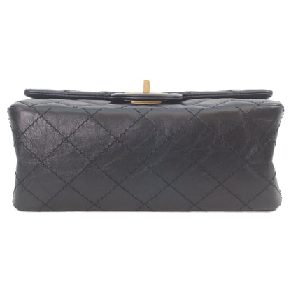 CHANEL シャネル AS0874 黒 ヴィンテージカーフ ゴールド金具 マトラッセ 2.55 ミニチェーンショルダー ショルダーバッグ