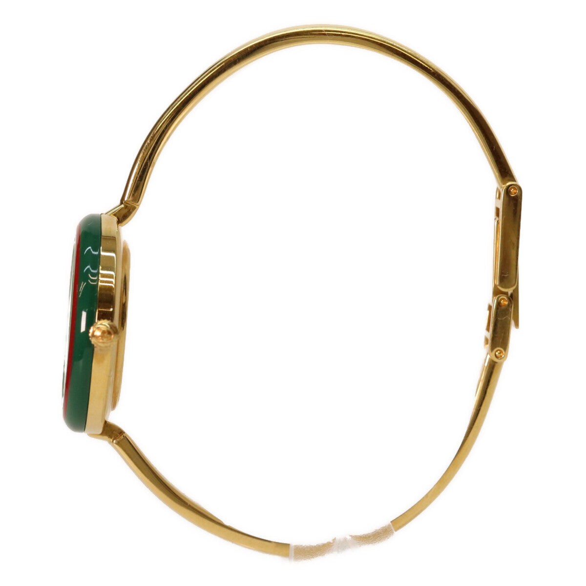 GUCCI グッチ 1100L 11 12.2 チェンジベゼル バングルウォッチ Mサイズ QZ 腕時計
