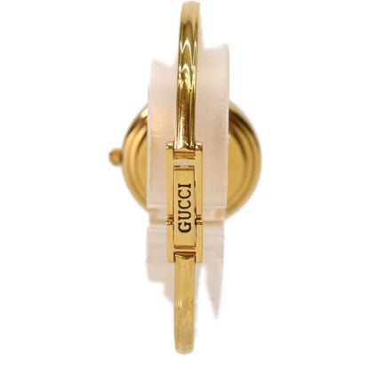 GUCCI グッチ 1100L 11 12.2 チェンジベゼル バングルウォッチ Mサイズ QZ 腕時計