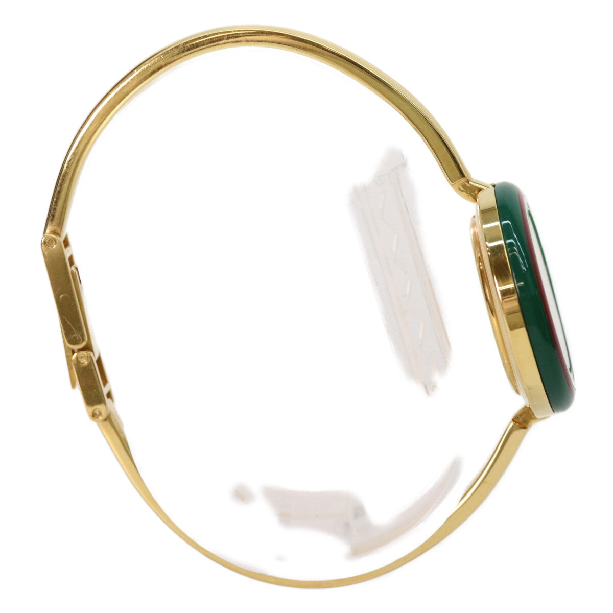 GUCCI グッチ 1100L 11 12.2 チェンジベゼル バングルウォッチ Mサイズ QZ 腕時計