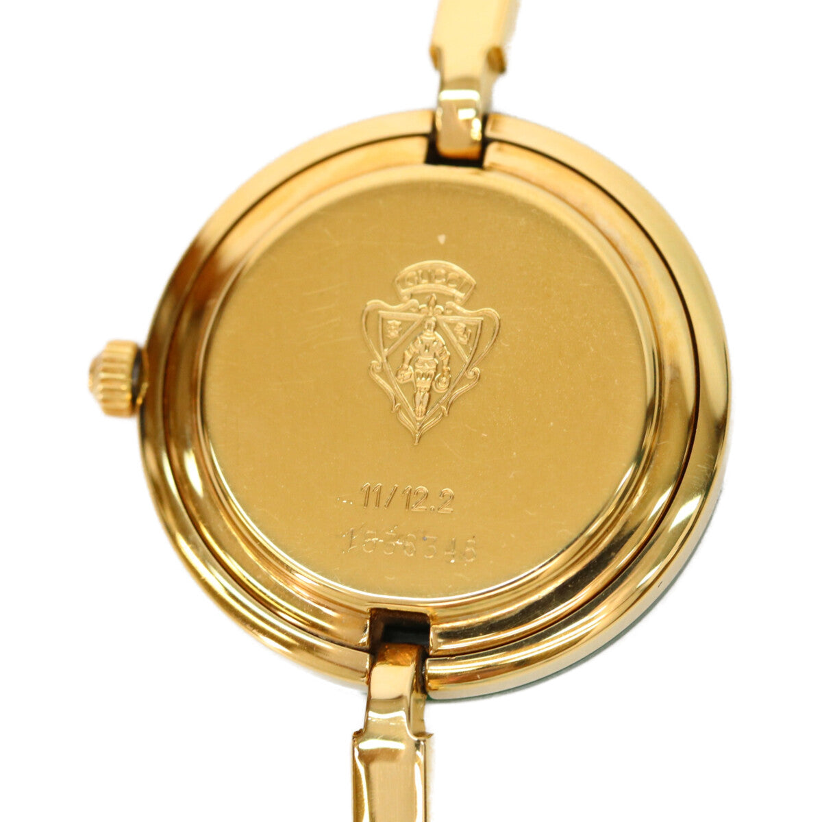 GUCCI グッチ 1100L 11 12.2 チェンジベゼル バングルウォッチ Mサイズ QZ 腕時計