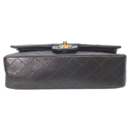 CHANEL シャネル 3番 A01112 黒ラム ゴールド金具 マトラッセ25 ショルダーバッグ