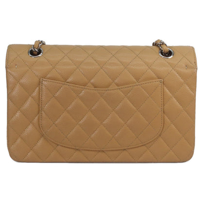 CHANEL シャネル 11番 A01112 ベージュ キャビア シルバー金具 マトラッセ25 ショルダーバッグ