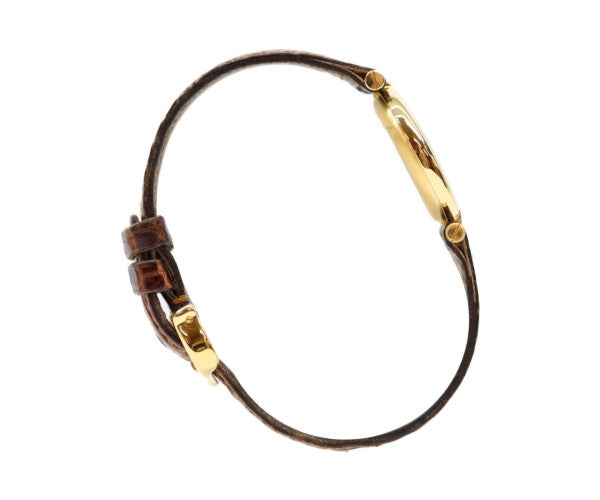 Cartier カルティエ W100225301 80-90s 925 マストヴァンドームヴェルメイユSM アイボリーサークルローマ文字盤 腕時計