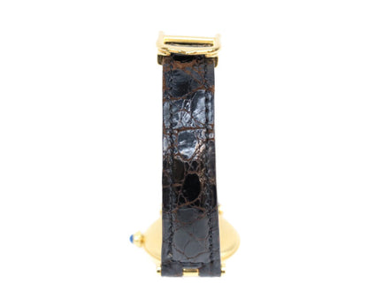 Cartier カルティエ W100225301 80-90s 925 マストヴァンドームヴェルメイユSM センターグレイ飛びローマ文字盤 腕時計