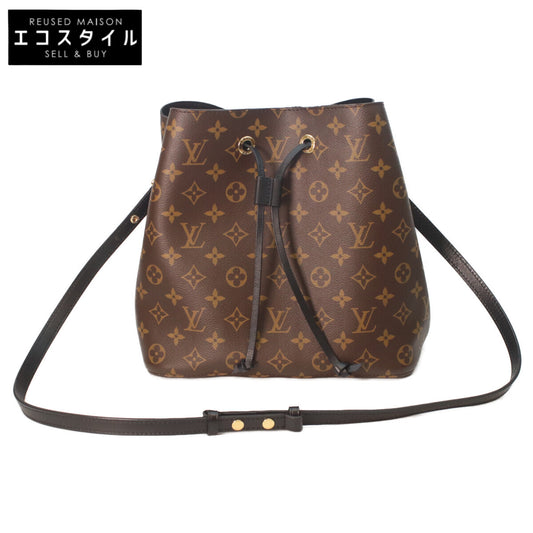LOUIS VUITTON M44020 Monogram Noir Néonoé MM Shoulder Bag