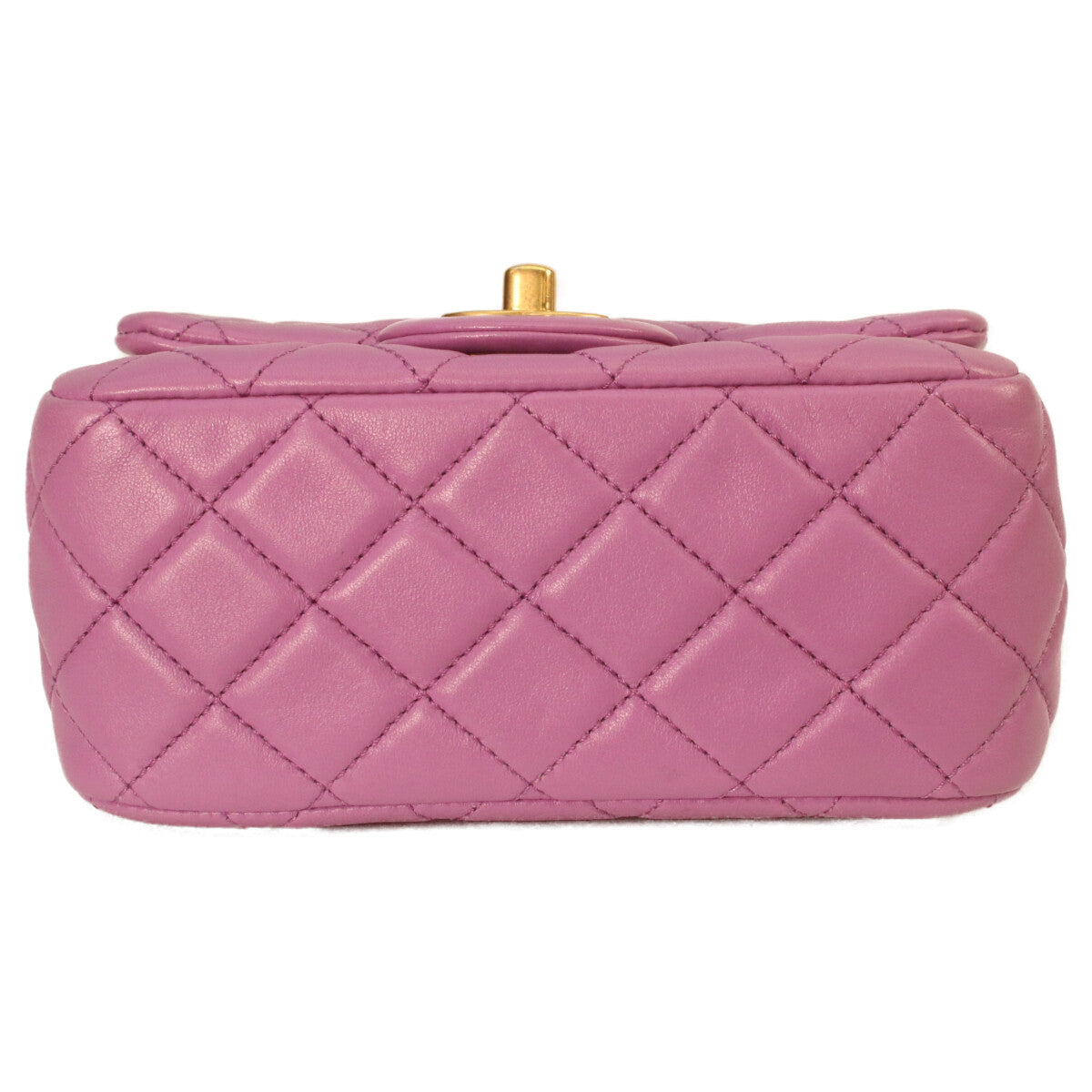 CHANEL シャネル AS1786 パールクラッシュ ココボール ラベンダー ラム ゴールド金具 ミニマトラッセ17 ショルダーバッグ