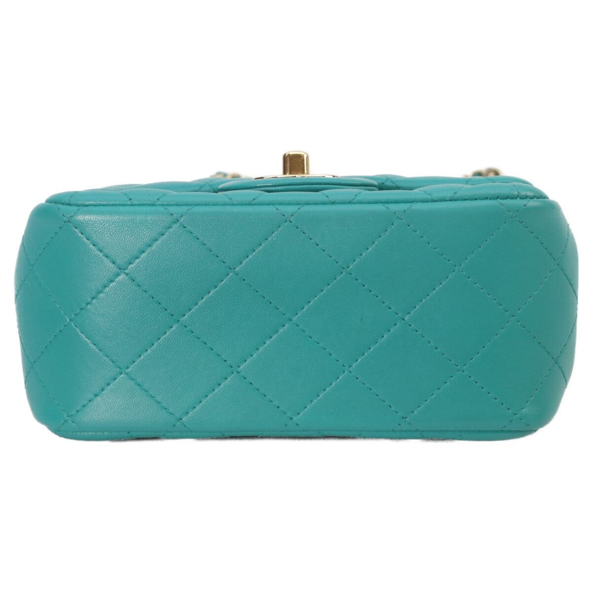 CHANEL シャネル 23番 A35200 エメラルドグリーン ラム ゴールド金具 ミニマトラッセ17 ショルダーバッグ