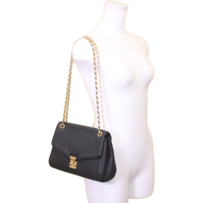 LOUIS VUITTON ルイヴィトン 15年 M48931 モノグラムアンプラント ノワール サンジェルマンPM ショルダーバッグ