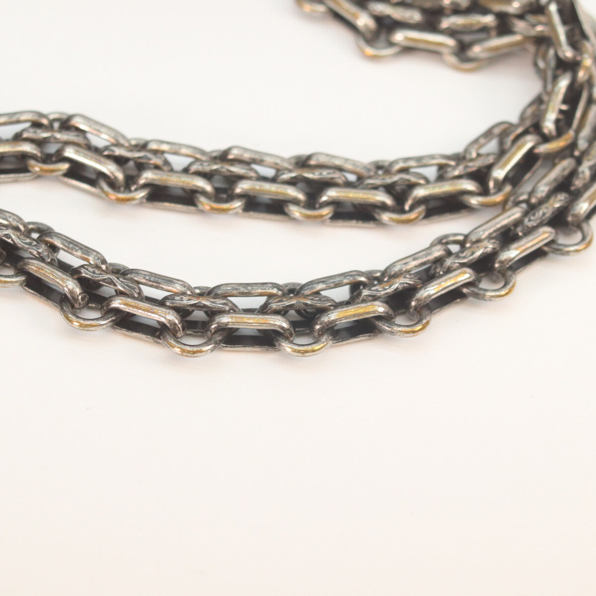 CHANEL シャネル 21番 A37587 ガンメタリック ブルーグレー ヴィンテージカーフ シルバー金具 マトラッセ 2.55ラージ チェーンショルダー ショルダーバッグ