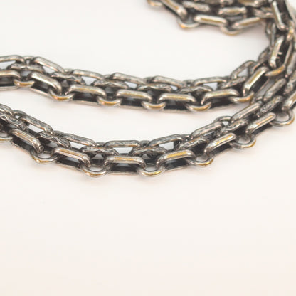 CHANEL シャネル 21番 A37587 ガンメタリック ブルーグレー ヴィンテージカーフ シルバー金具 マトラッセ 2.55ラージ チェーンショルダー ショルダーバッグ