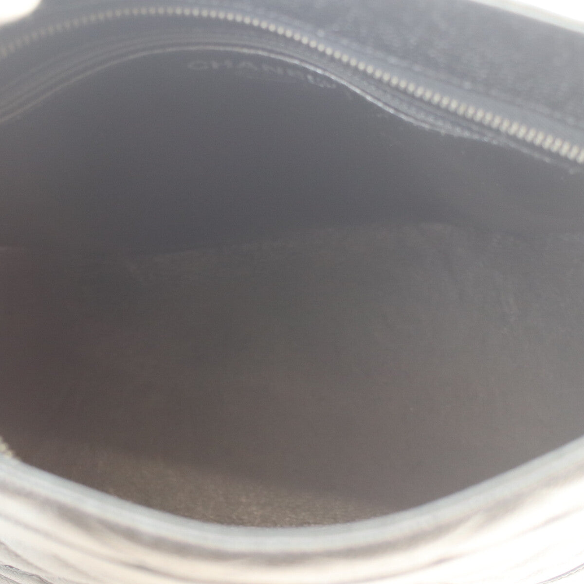 CHANEL シャネル 6番 A01804 黒 キャビア シルバー金具 復刻トート トートバッグ