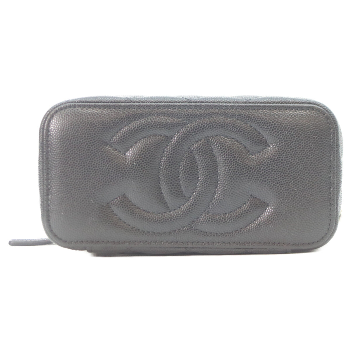 CHANEL Chanel AP1341 Black Caviar Gold Hardware Vanity Chain Shoulder Bag Shoulder Bag