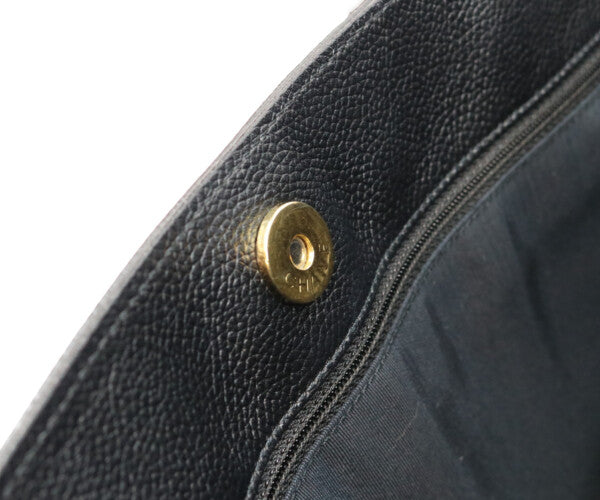 CHANEL シャネル 14番 A15206 黒 グレインドカーフ ゴールド金具 2WAY エグゼクティブトート トートバッグ