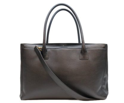 CHANEL シャネル 14番 A15206 黒 グレインドカーフ ゴールド金具 2WAY エグゼクティブトート トートバッグ