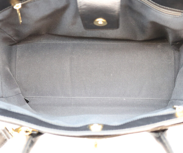 CHANEL シャネル 14番 A15206 黒 グレインドカーフ ゴールド金具 2WAY エグゼクティブトート トートバッグ