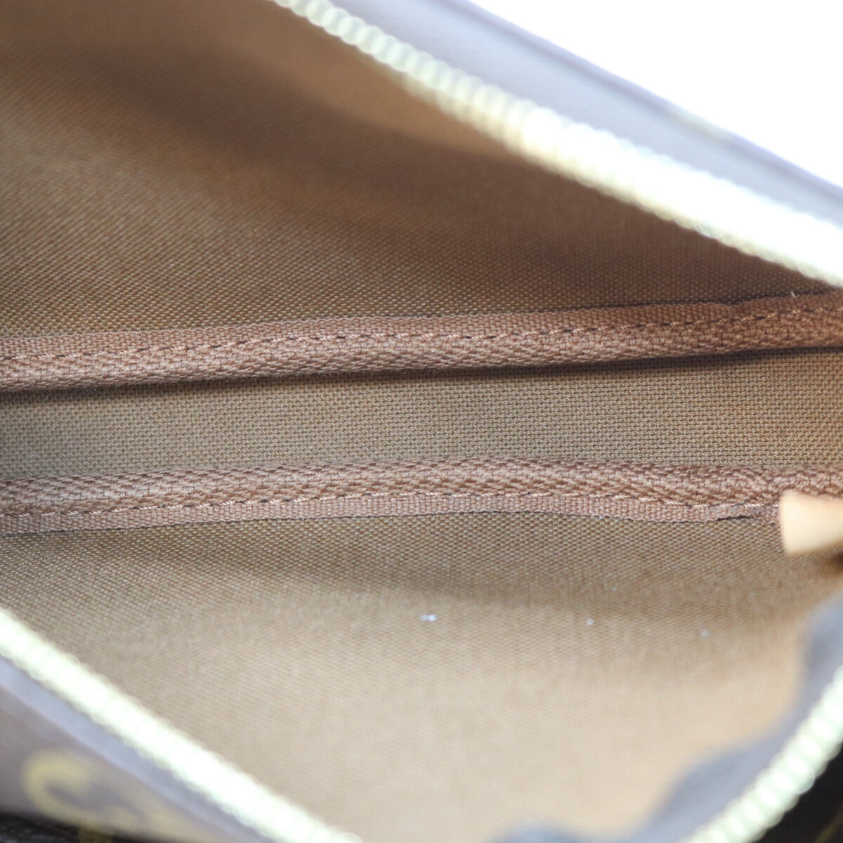 LOUIS VUITTON ルイヴィトン M44813 モノグラム カーキバンド ミュルティポシェットアクセソワール ショルダーバッグ