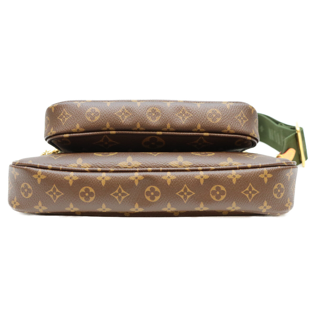 LOUIS VUITTON ルイヴィトン M44813 モノグラム カーキバンド ミュルティポシェットアクセソワール ショルダーバッグ