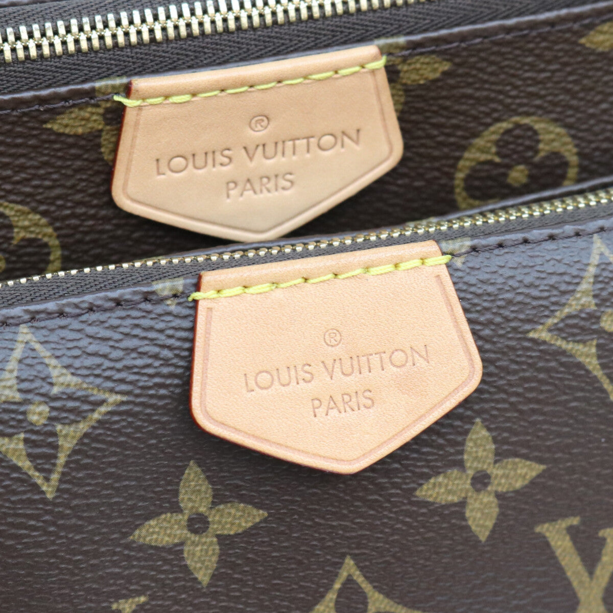 LOUIS VUITTON ルイヴィトン M44813 モノグラム カーキバンド ミュルティポシェットアクセソワール ショルダーバッグ