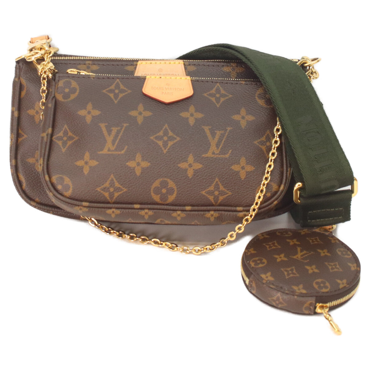 LOUIS VUITTON ルイヴィトン M44813 モノグラム カーキバンド