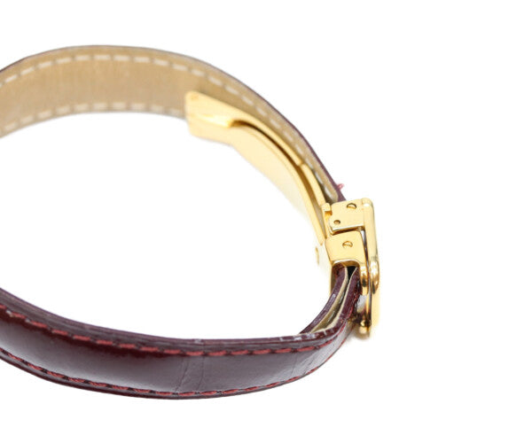 Cartier カルティエ W1010744 925 マストトリニティヴェルメイユSM 飛びアラビアホワイト文字盤 QZ 腕時計