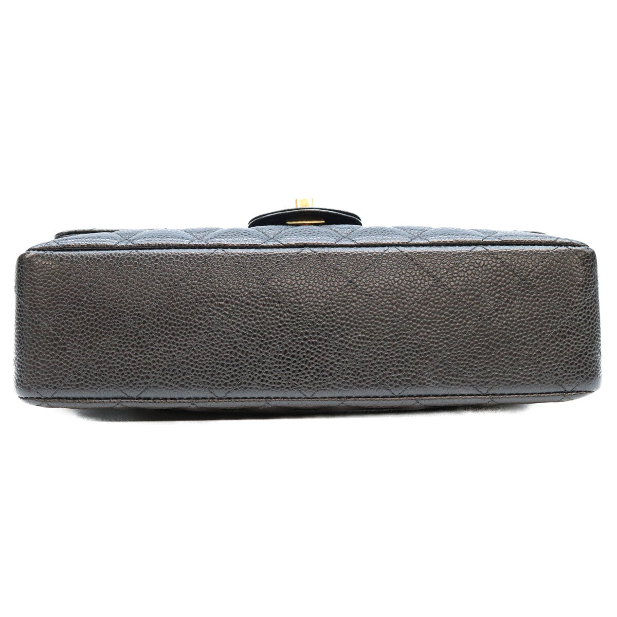 CHANEL シャネル 19番 A01112 黒 キャビア ゴールド金具 マトラッセ25 ショルダーバッグ
