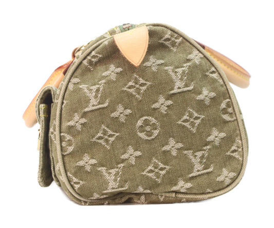 LOUIS VUITTON 06 M95215 Monogram Denim Riken Neo Speedy Handbag