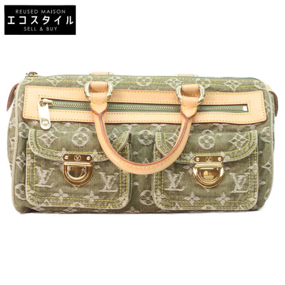 LOUIS VUITTON ルイヴィトン 06年 M95215 モノグラムデニム リケン ネオスピーディ ハンドバッグ