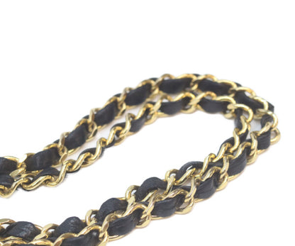 CHANEL シャネル 0番 黒ラム ダブルフラップ パリ限定 ミニマトラッセ22 ショルダーバッグ