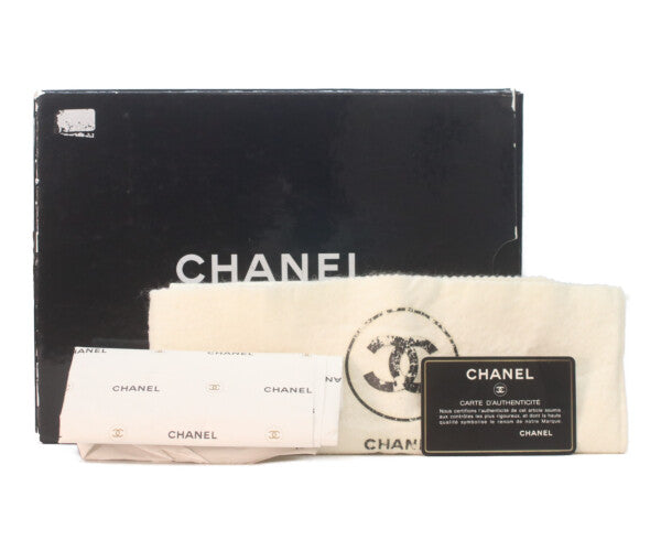 CHANEL シャネル 1番 A01112 黒ラム ゴールド金具 Wフラップ マトラッセ25 ショルダーバッグ