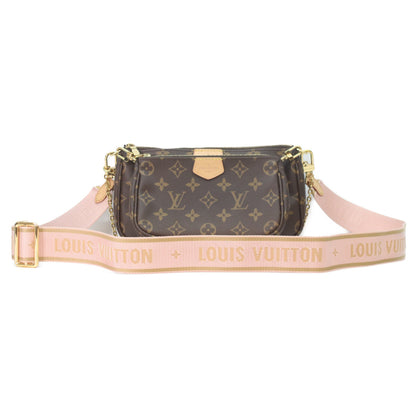 LOUIS VUITTON ルイヴィトン M44840 ローズクレール モノグラム ミュルティポシェットアクセソワール ショルダーバッグ