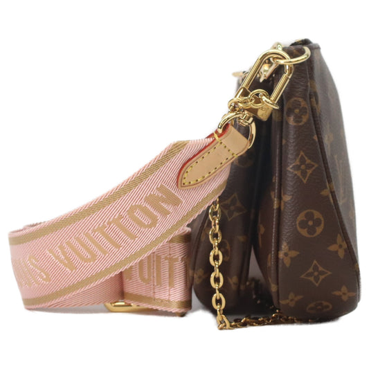 LOUIS VUITTON M44840 Rose Clair Monogram Multi Pochette Accessoires Shoulder Bag