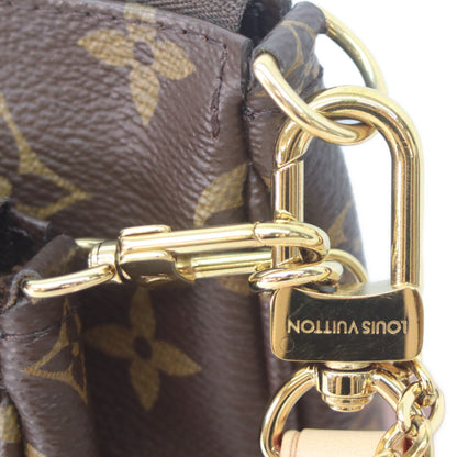 LOUIS VUITTON ルイヴィトン M44840 ローズクレール モノグラム ミュルティポシェットアクセソワール ショルダーバッグ