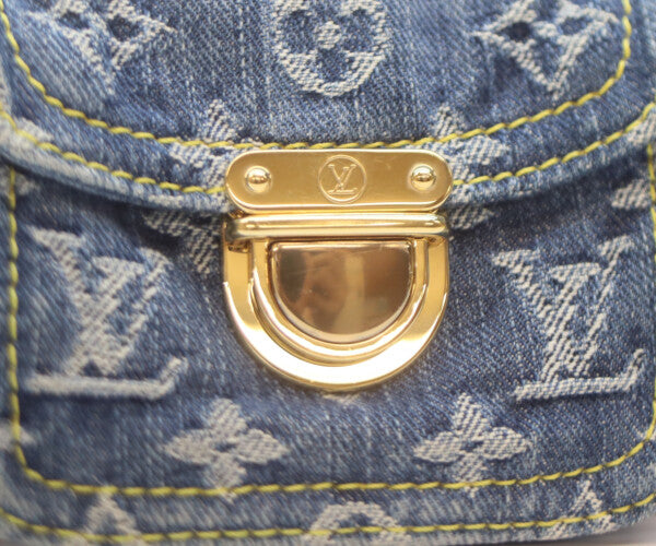 LOUIS VUITTON ルイヴィトン 05年 M95019 モノグラムデニム ネオスピーディ ハンドバッグ