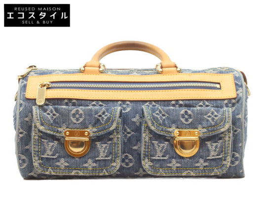 LOUIS VUITTON ルイヴィトン 05年 M95019 モノグラムデニム ネオスピーディ ハンドバッグ