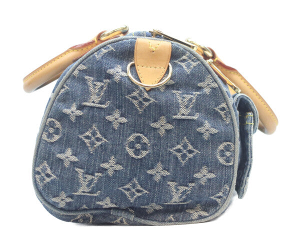 LOUIS VUITTON ルイヴィトン 05年 M95019 モノグラムデニム ネオスピーディ ハンドバッグ