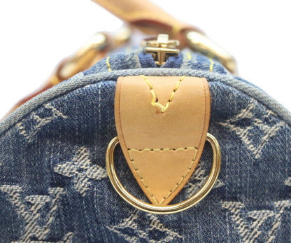 LOUIS VUITTON ルイヴィトン 05年 M95019 モノグラムデニム ネオスピーディ ハンドバッグ