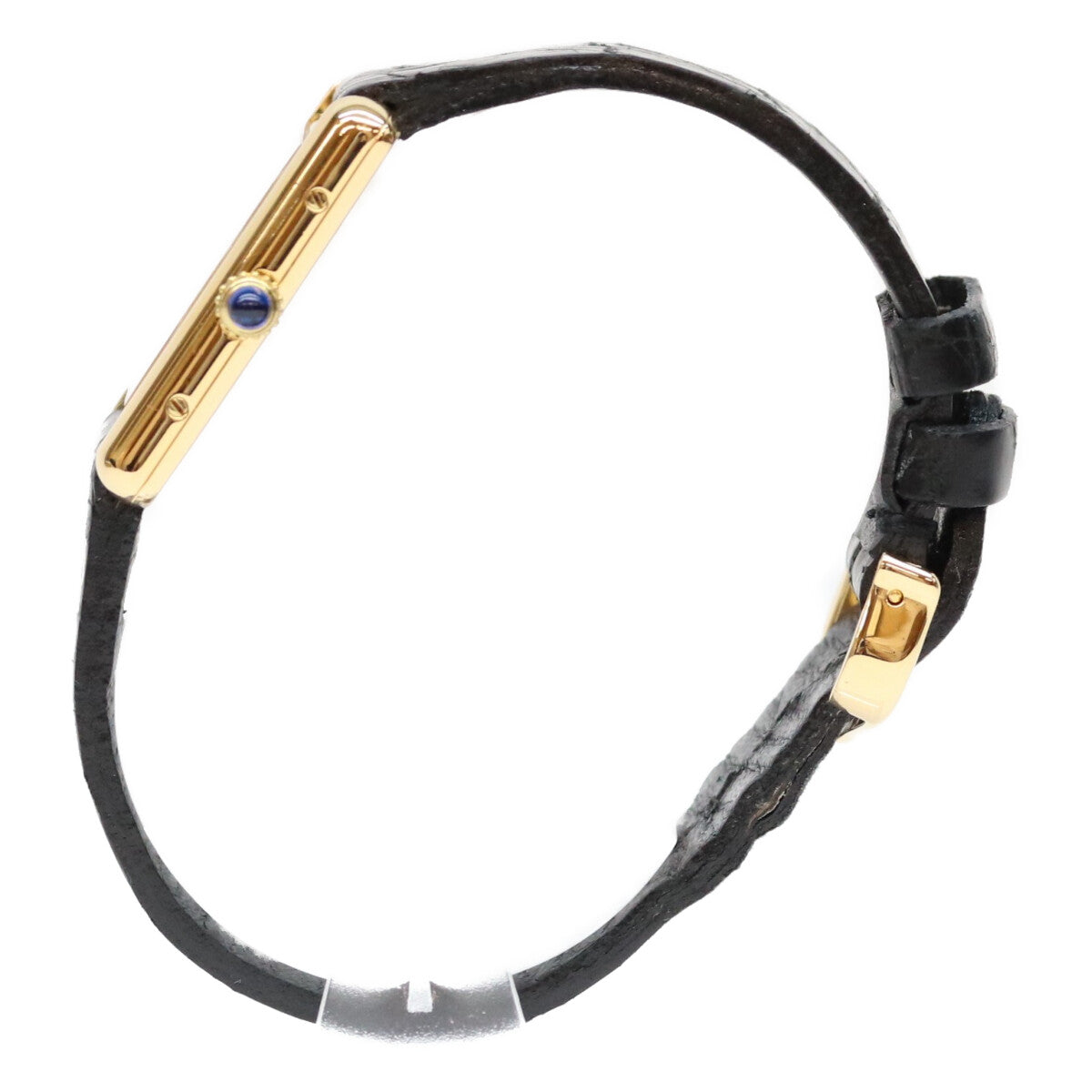 Cartier カルティエ 80-90s W1002753 925 マストタンクLM ヴェルメイユ アイボリー文字盤 QZ 革 腕時計