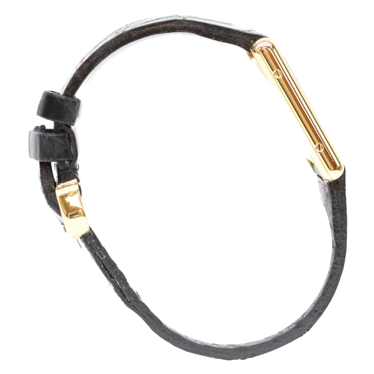 Cartier カルティエ 80-90s W1002753 925 マストタンクLM ヴェルメイユ アイボリー文字盤 QZ 革 腕時計