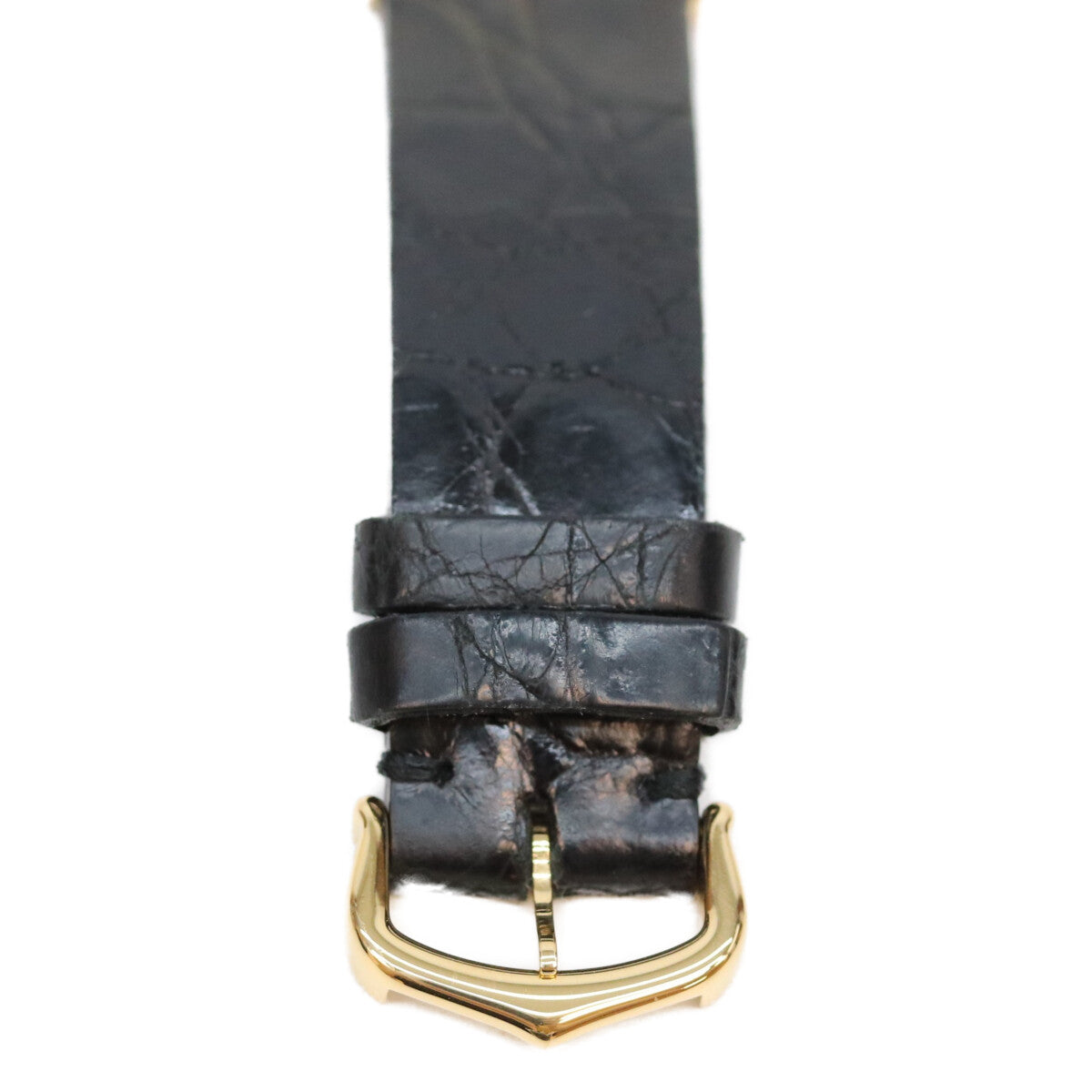 Cartier カルティエ 80-90s W1002753 925 マストタンクLM ヴェルメイユ アイボリー文字盤 QZ 革 腕時計