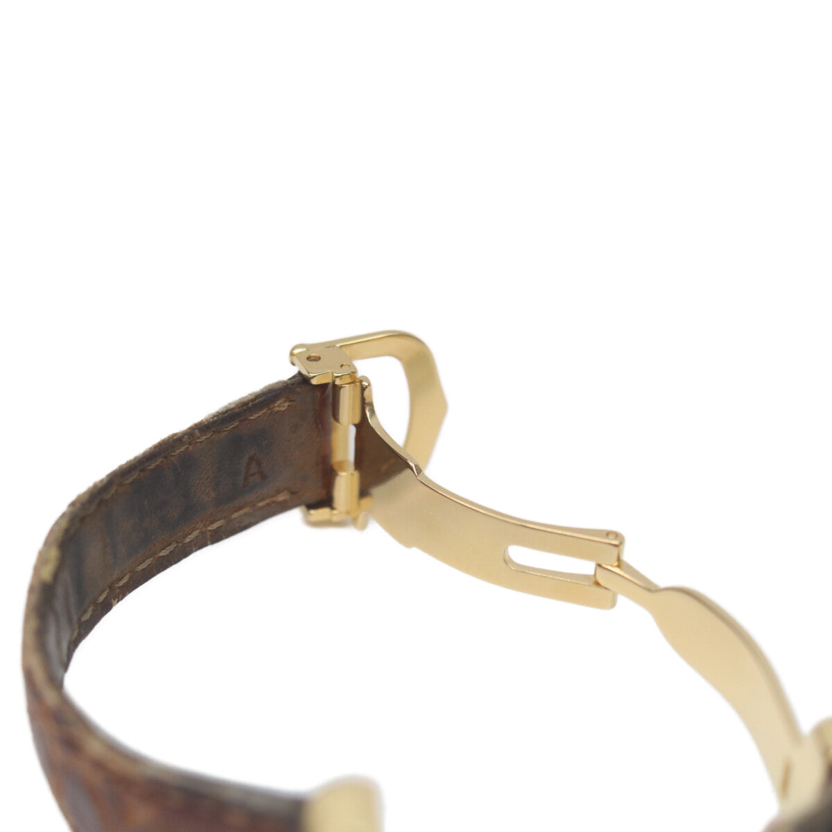 Cartier カルティエ 99-00s W1013654 925 マストタンクヴェルメイユSM後期 飛びローマアイボリー文字盤 QZ 革 腕時計