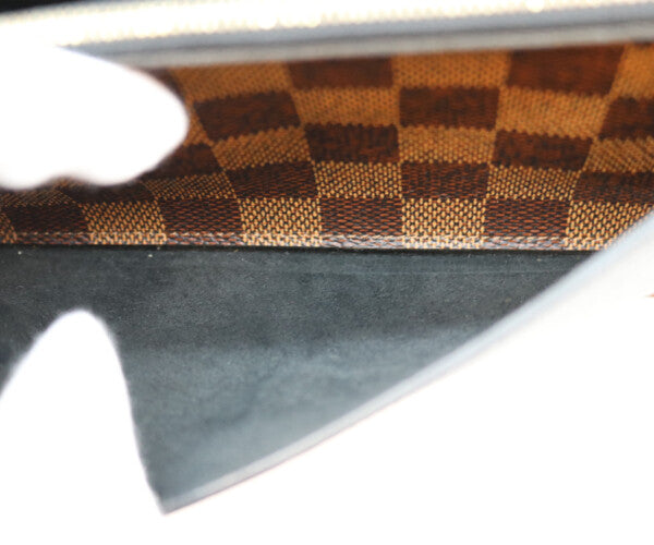LOUIS VUITTON ルイヴィトン N60221 ダミエ ポルトフォイユヴァヴァン チェーンウォレット ショルダーバッグ