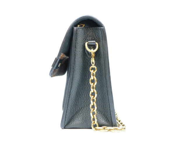 LOUIS VUITTON ルイヴィトン N60221 ダミエ ポルトフォイユヴァヴァン チェーンウォレット ショルダーバッグ