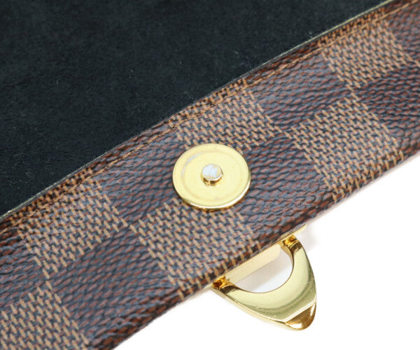 LOUIS VUITTON ルイヴィトン N60221 ダミエ ポルトフォイユヴァヴァン チェーンウォレット ショルダーバッグ
