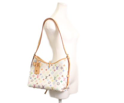 LOUIS VUITTON ルイヴィトン ×TM 村上隆 M13661 モノグラムマルチカラー キャリーオールPM ショルダーバッグ