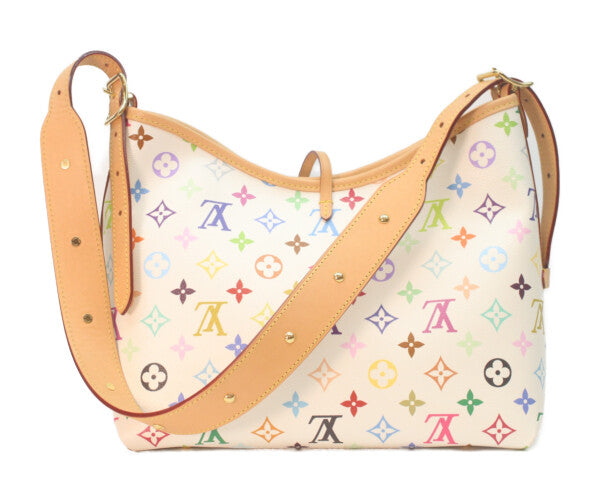 LOUIS VUITTON ルイヴィトン ×TM 村上隆 M13661 モノグラムマルチカラー キャリーオールPM ショルダーバッグ