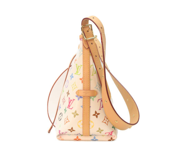 LOUIS VUITTON ルイヴィトン ×TM 村上隆 M13661 モノグラムマルチカラー キャリーオールPM ショルダーバッグ