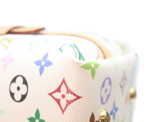 LOUIS VUITTON ルイヴィトン ×TM 村上隆 M13661 モノグラムマルチカラー キャリーオールPM ショルダーバッグ