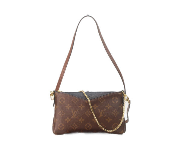 LOUIS VUITTON ルイヴィトン 16年 M41639 モノグラムパラスクラッチ ショルダーバッグ